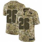 Nike Patriots 26 Sony Michel Camo Salute To Service Limited Jersey Dyin,baseball caps,new era cap wholesale,wholesale hats